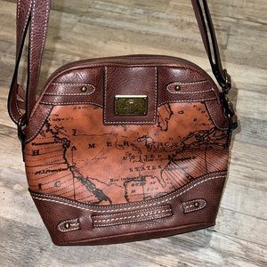 NWOT Born Concept United States Map Bag